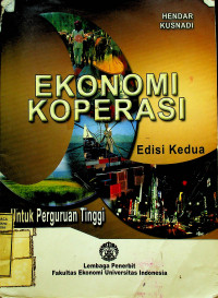 EKONOMI KOPERASI Untuk Perguruan Tinggi, Edisi Kedua