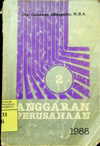 ANGGARAN PERUSAHAAN 2