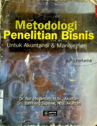 Metodologi Penelitian Bisnis: Untuk Akuntansi & Manajemen