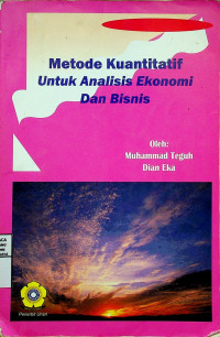 Metode Kuantitatif Untuk Analisis Ekonomi Dan Bisnis