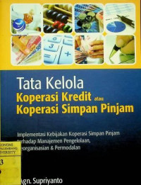 Tata Kelola Koperasi Kredit atau Koperasi Simpan Pinjam