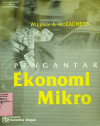 PENGANTAR Ekonomi Mikro