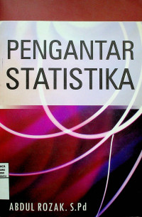 PENGANTAR STATISTIKA