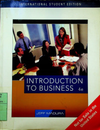 INTRODUCTION TO BUSINESS 4e