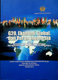 G20, Ekonomi Global, dan Peran Indonesia