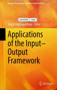 Applications of the Input-Output Framework