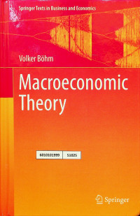 Macroeconomic Theory