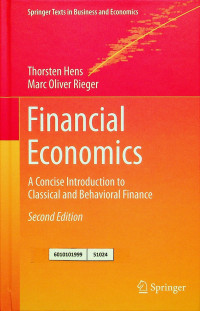 Financial Economics: A Concise Introduction to Classical and Behavioral Financial