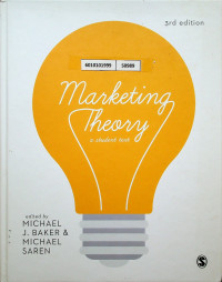 Marketing Theory: a student text, 3rd edition