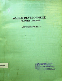 WORLD DEVELOPMENT REPORT 2000/2001
