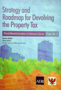Strategy and Roadmap for Devolving the Property Tax