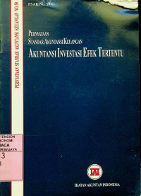PERNYATAAN STANDAR AKUNTANSI KEUANGAN : AKUNTANSI INVESTASI EFEK TERTENTU
