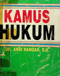 KAMUS HUKUM