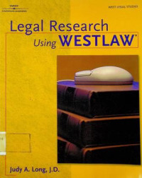 Legal Research Using WESTLAW