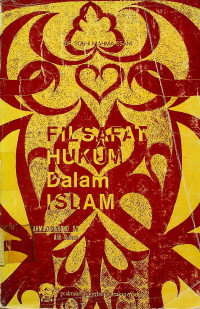 FILSAFAT HUKUM dalam ISLAM