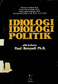 IDIOLOGI - IDIOLOGI POLITIK