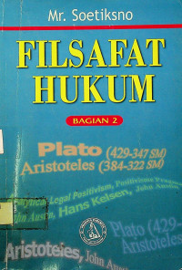 FILSAFAT HUKUM BAGIAN 2