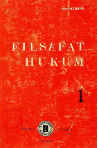 FILSAFAT HUKUM I