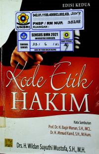 Kode Etik HAKIM, EDISI KEDUA