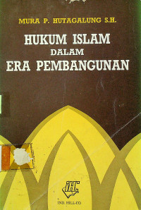 HUKUM ISLAM DALAM ERA PEMBANGUNAN