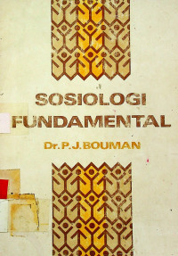 SOSIOLOGI FUNDAMENTAL