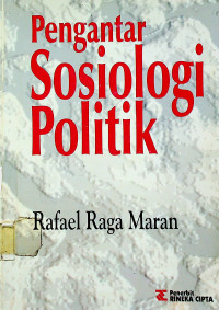 Pengantar Sosiologi Politik