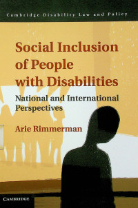 Social Inclusion of People with Disabilities; National and International Perspectives