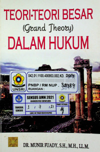 TEORI-TEORI BESAR (Grand Theory) DALAM HUKUM