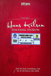 TEORI Hans Kelsen TENTANG HUKUM