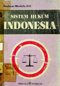 SISTEM HUKUM INDONESIA