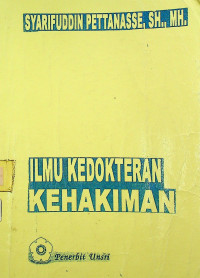 ILMU KEDOKTERAN KEHAKIMAN