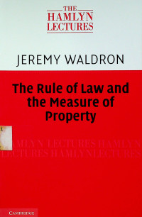 The Rule of Law and the Measure of Property