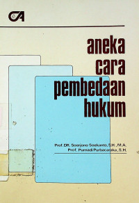 aneka cara pembedaan hukum