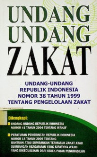 UNDANG UNDANG ZAKAT