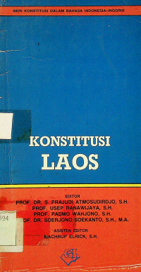 KONSTITUSI LAOS