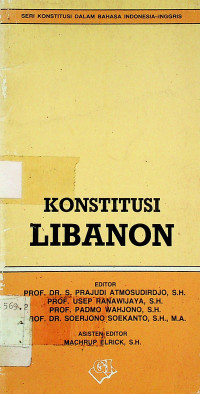 KONSTITUSI LIBANON