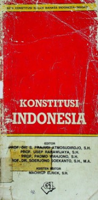 KONSTITUSI INDONESIA