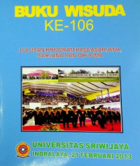 BUKU WISUDA KE-106