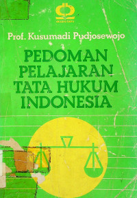 PEDOMAN PELAJARAN TATA HUKUM INDONESIA