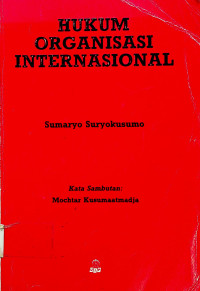 HUKUM ORGANISASI INTERNASIONAL