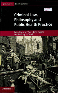 Criminal Law, Philosophy and Public Health Practice