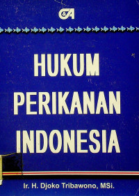 HUKUM PERIKANAN INDONESIA