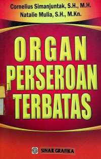 ORGAN PERSEROAN TERBATAS