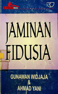 JAMINAN FIDUSIA