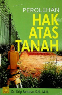 PEROLEHAN HAK ATAS TANAH