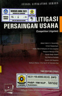 LITIGASI PERSAINGAN USAHA (Competition Litigation)