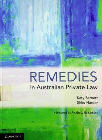 REMEDIES in Australian Private Law