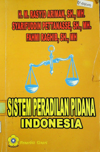 SISTEM PERADILAN PIDANA INDONESIA