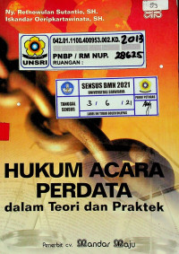 HUKUM ACARA PERDATA: dalam Teori dan Praktek