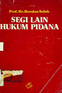 SEGI LAIN HUKUM PIDANA